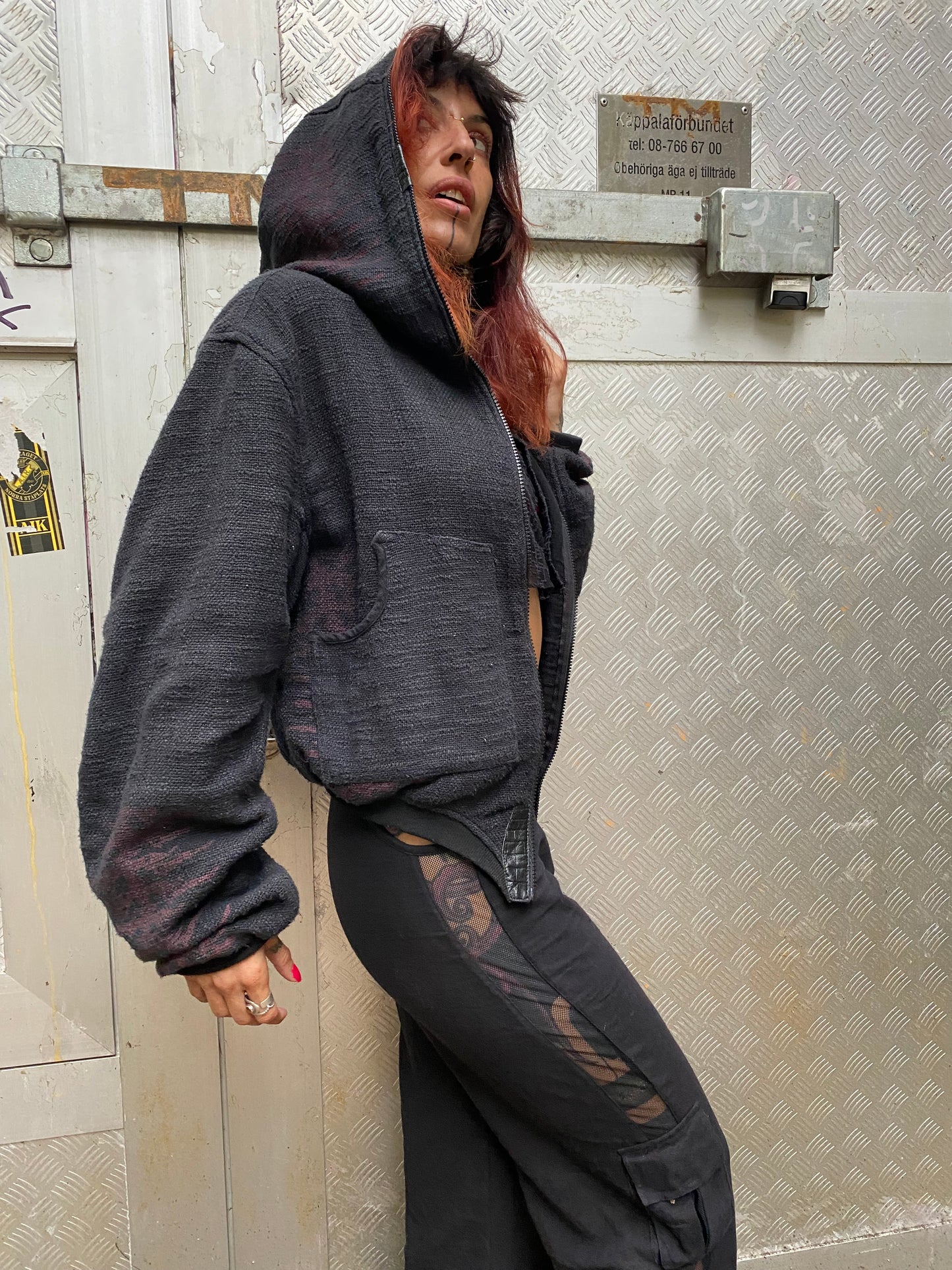 Cotton chichi pant with pockets and adjustable length