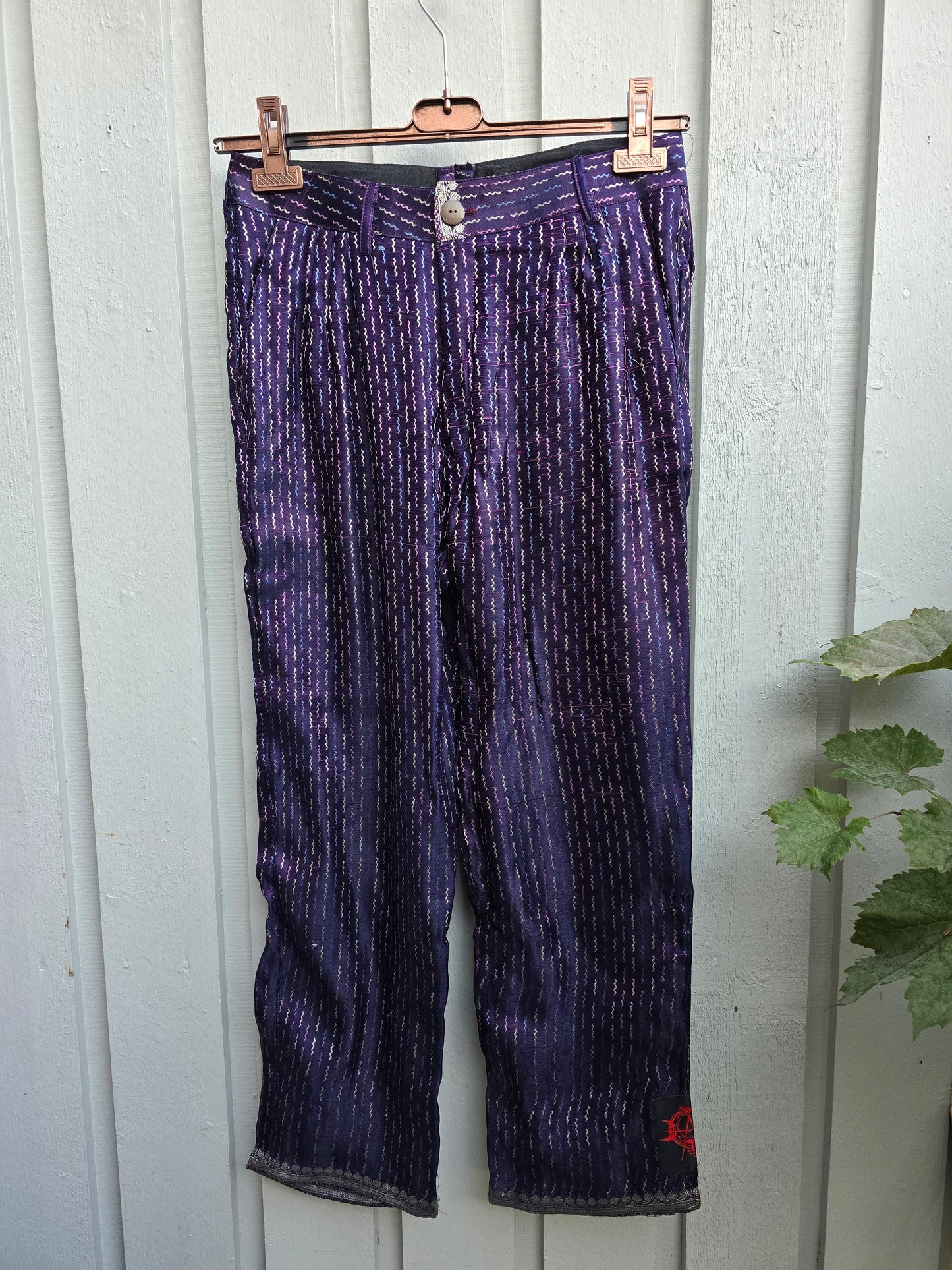 Satin pants