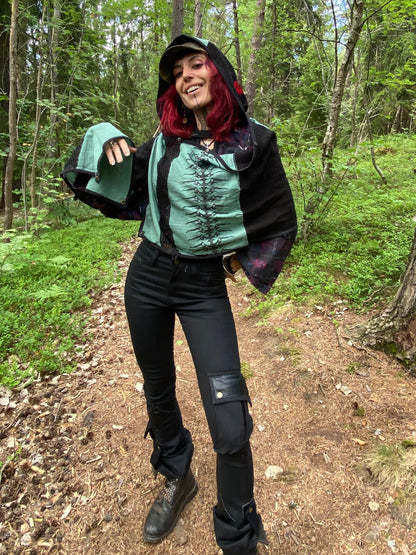 Multistyle Hoodie Scarf