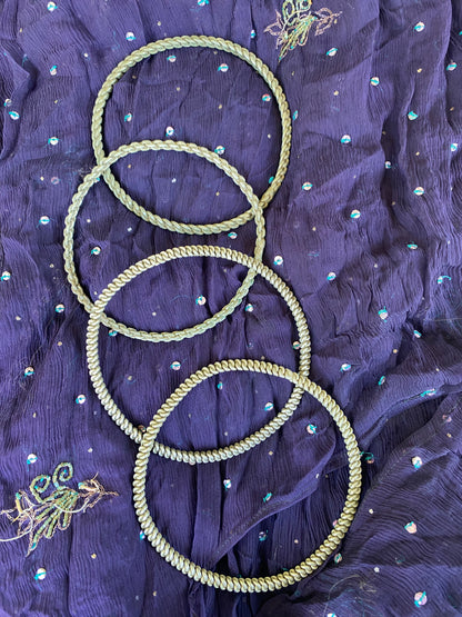 Antique Chain Bracelets – Traditional Technique (Pair)