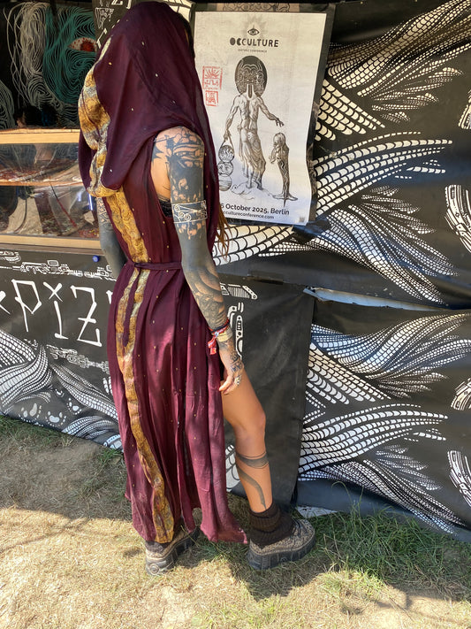 Silk kaftan