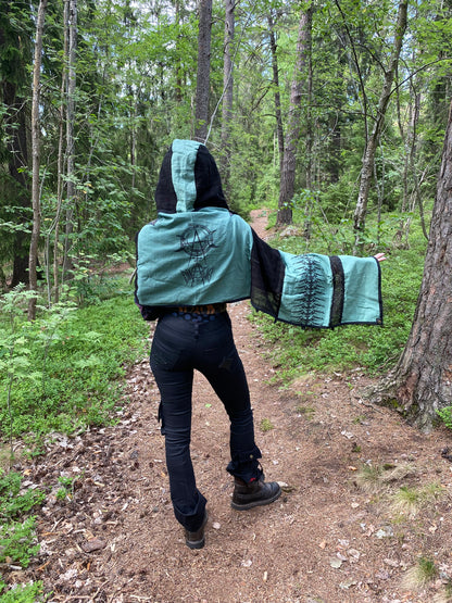 Multistyle Hoodie Scarf