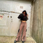 Cotton chichi pant with pockets and adjustable length