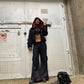 Cotton chichi pant with pockets and adjustable length