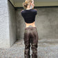 Satin pants