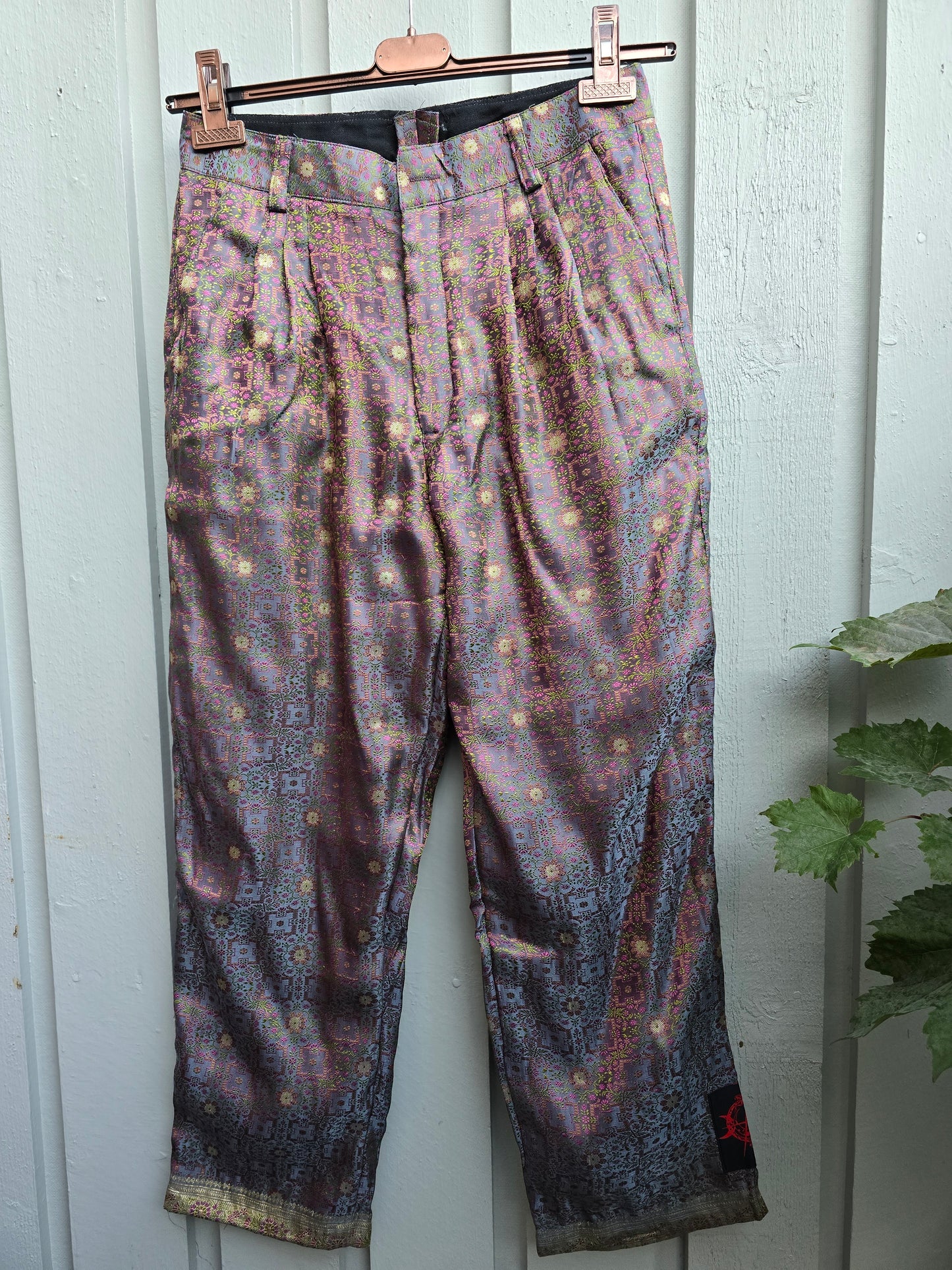 Satin pants