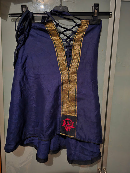 Mini Silk Skirt