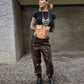 Satin pants