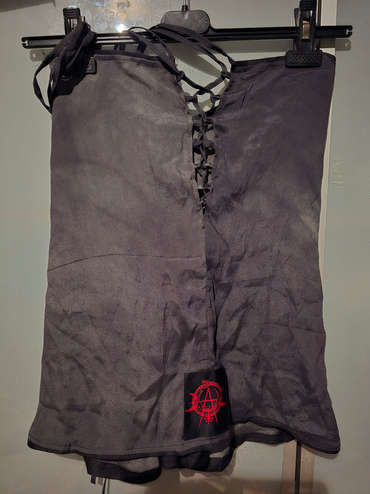 Uniqe short silk skirts, multi ways to wear it