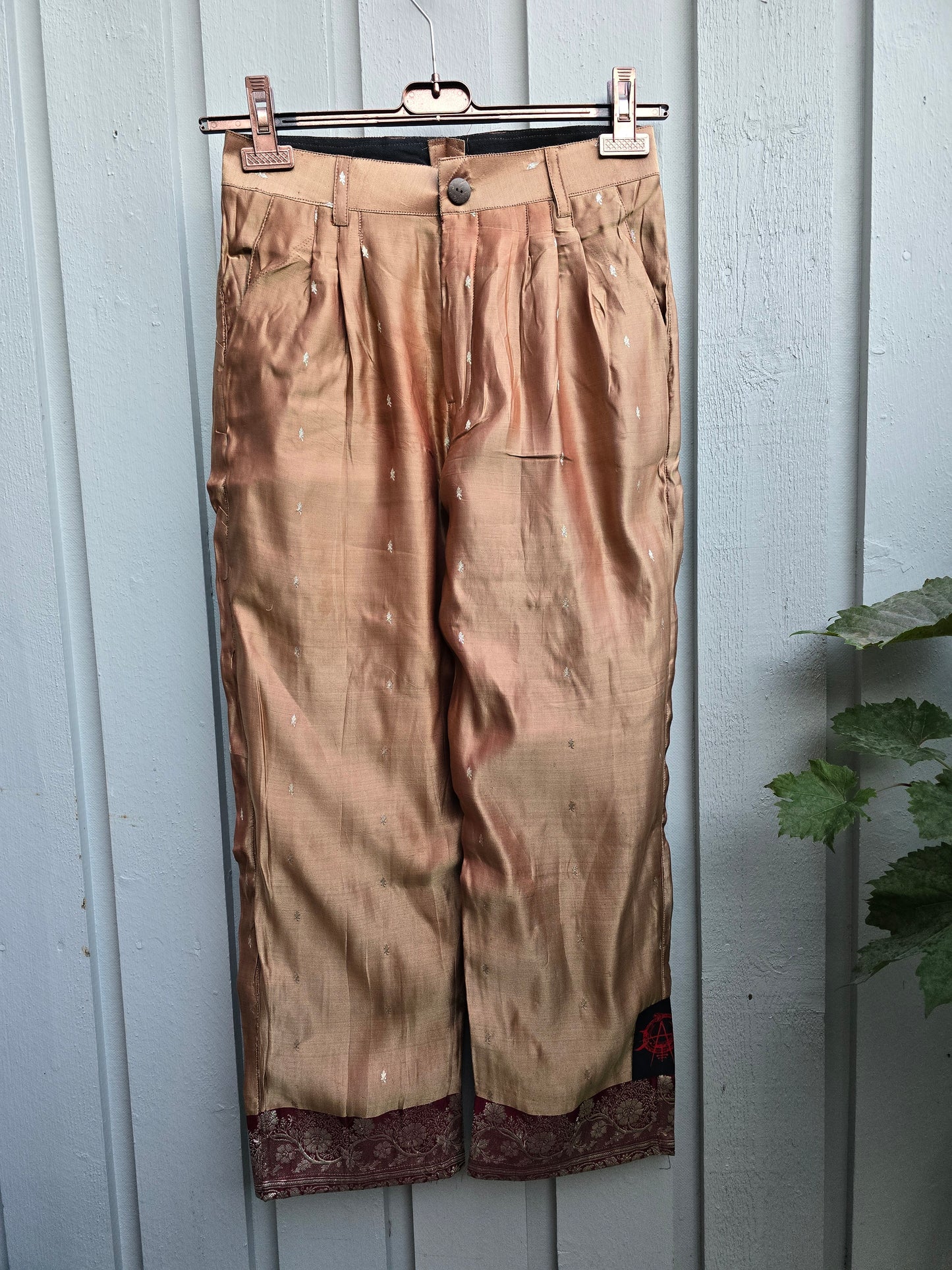 Satin pants