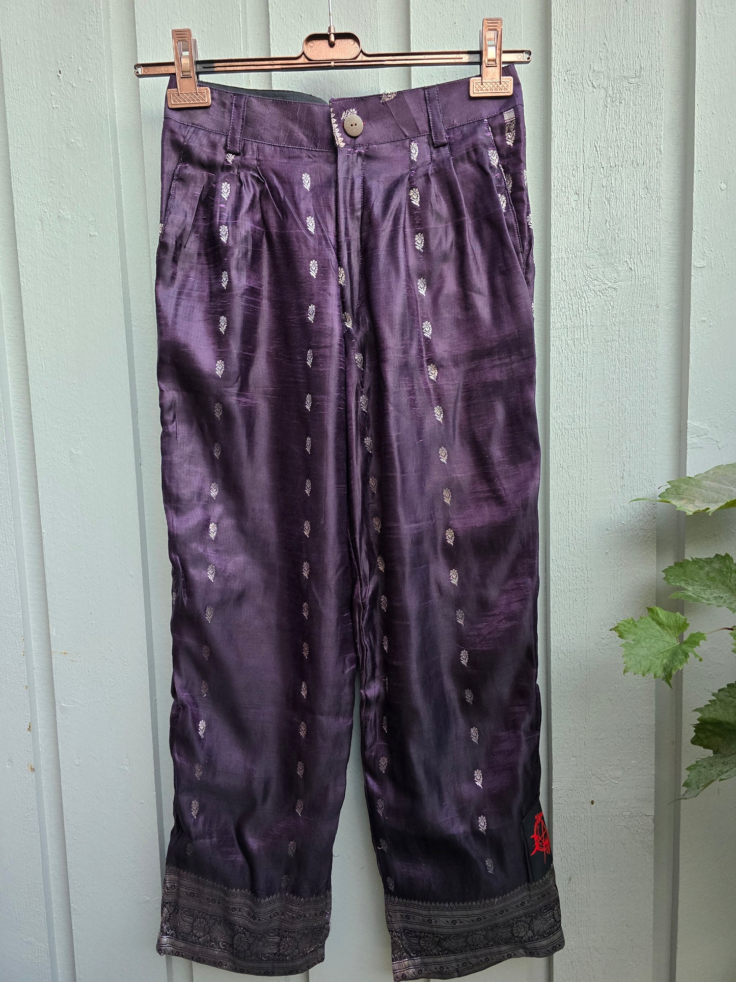 Satin pants