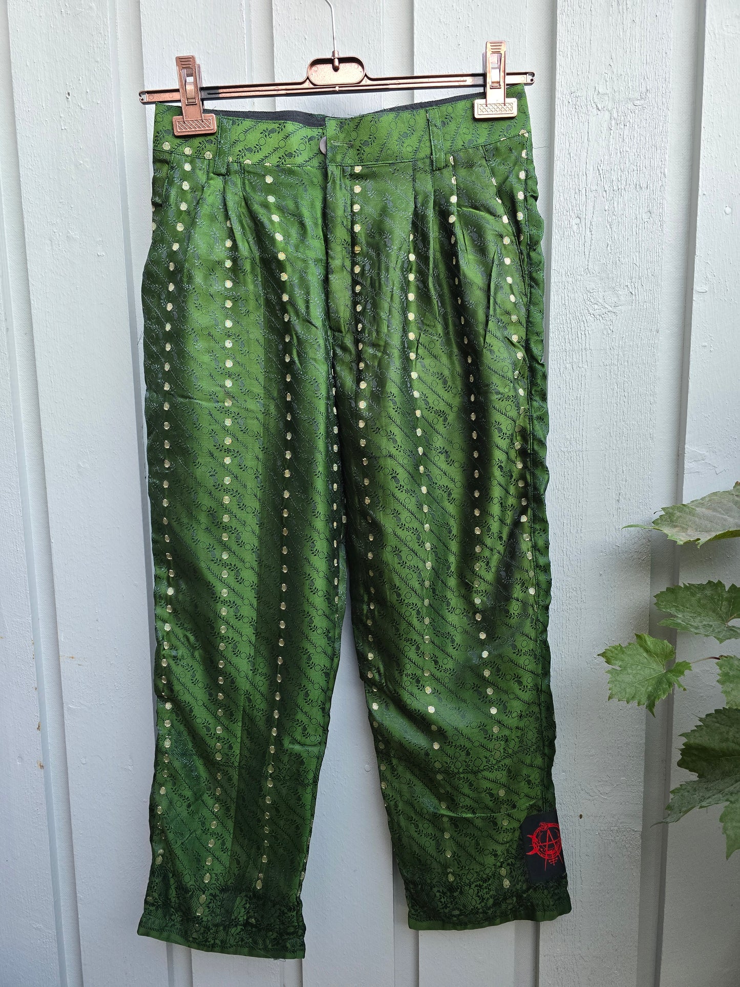 Satin pants