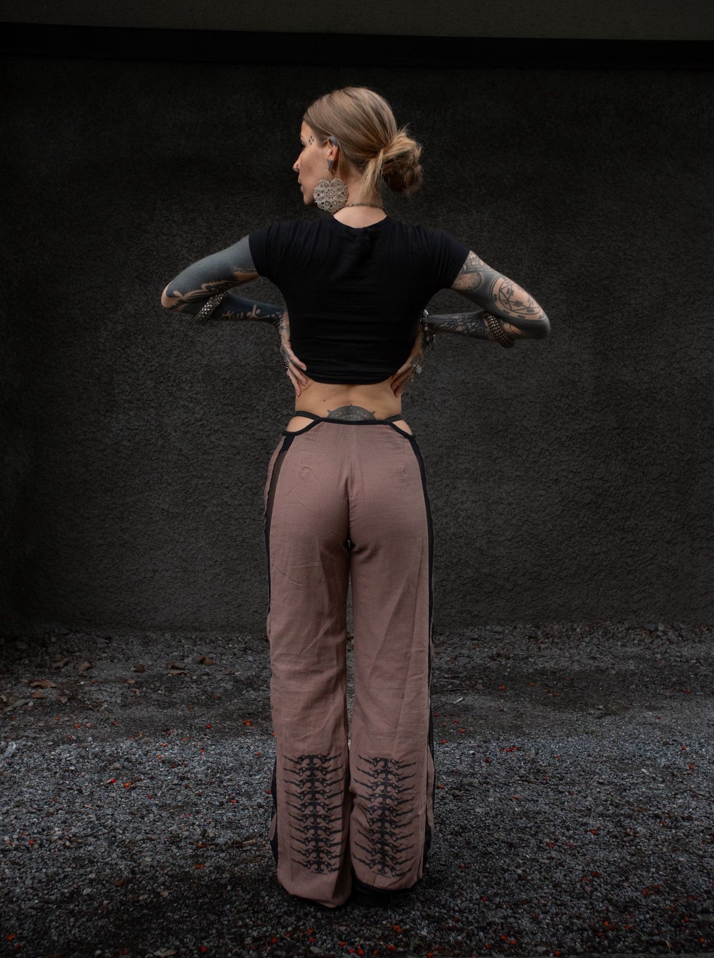 High waist chichi pants