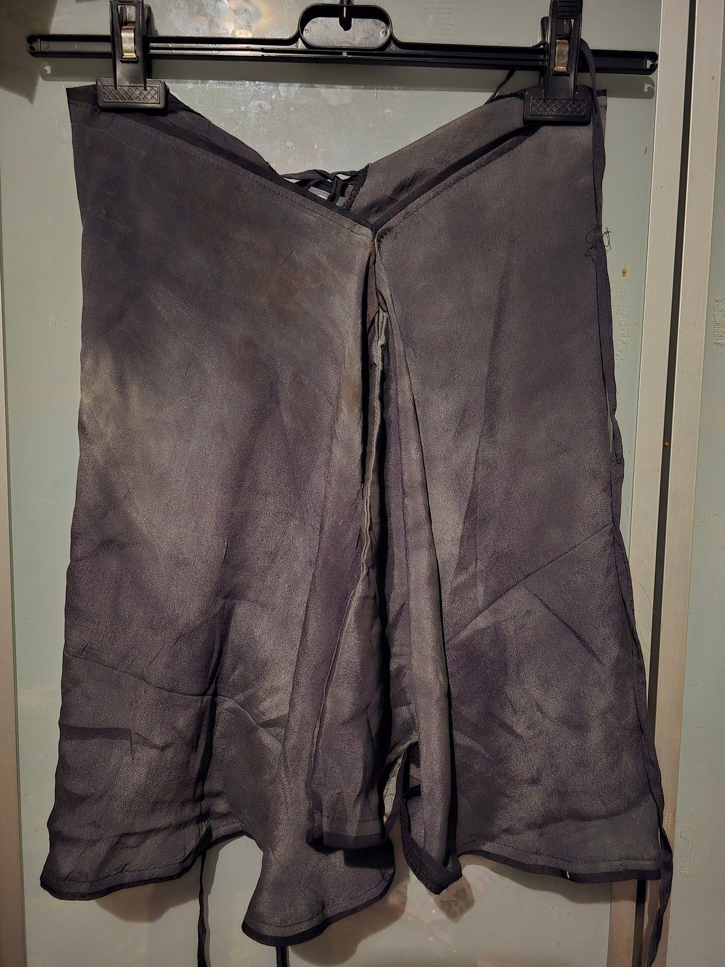Mini Silk Skirt