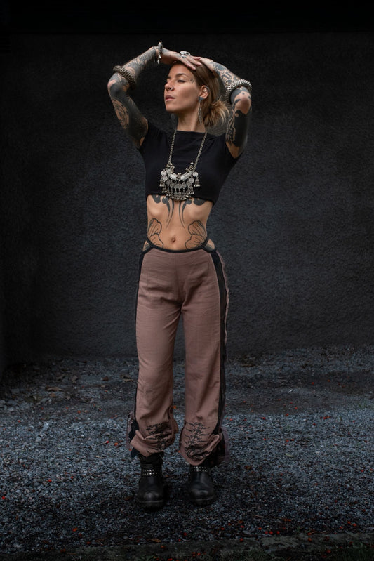 High waist chichi pants