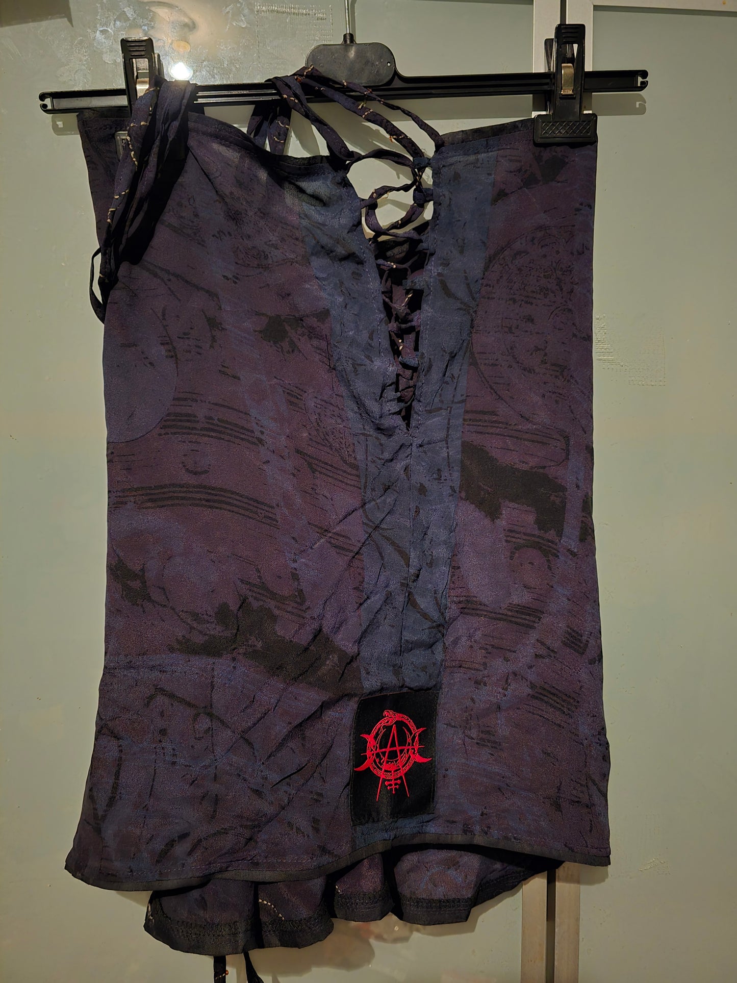 Mini Silk Skirt