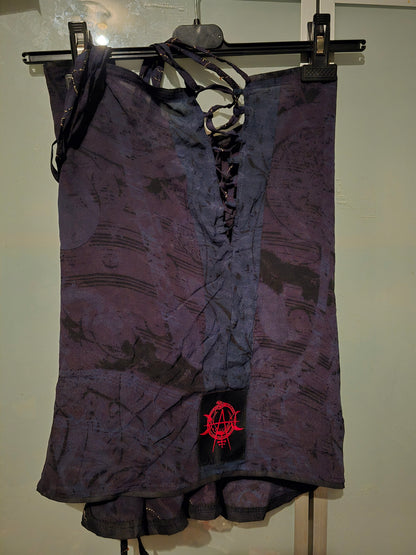 Mini Silk Skirt