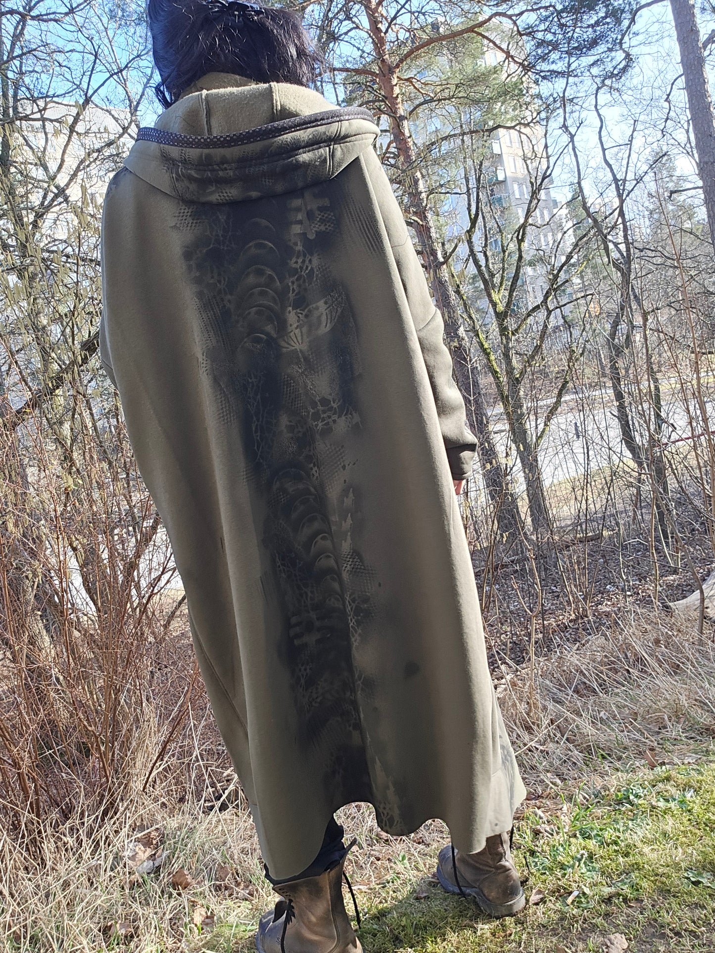 Long cobra hoodie