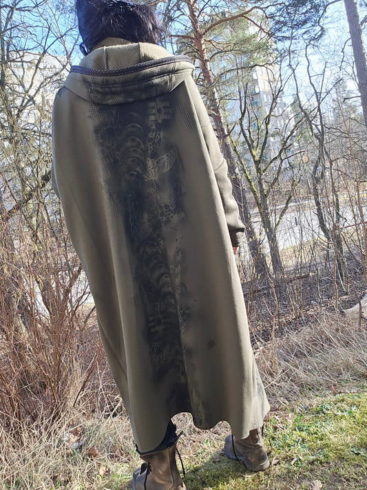 Long cobra hoodie