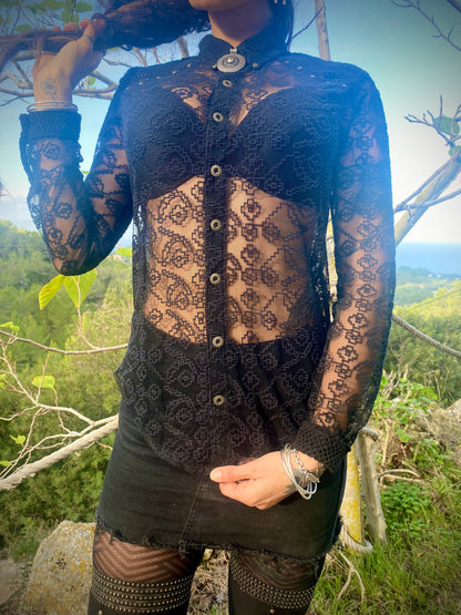 Longsleeve Lace Blouse